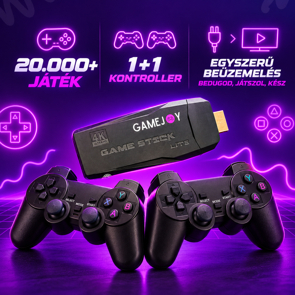 GameJoy Junior – Végtelen Szórakozás